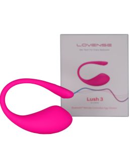 Lush 3 Lovense -Vibrador interactivo - Lovense - App gratis - Juguetes y productos para todos los bolsillos. Envíos rápidos y discretos a todo Chile