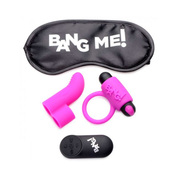 Kit de Pareja Con Bala Vibrante Bang!- Bang! - XR Play Hard - Prueba una nueva experiencia en nuestro Sex Shop