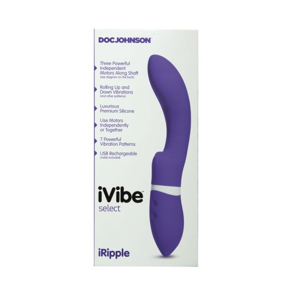 Vibrador Ivibe Purple Recargable de Doc Johnson - juguetes y accesorios para adultos. Conoce nuestra pagina web - Sweetshopchile.cl