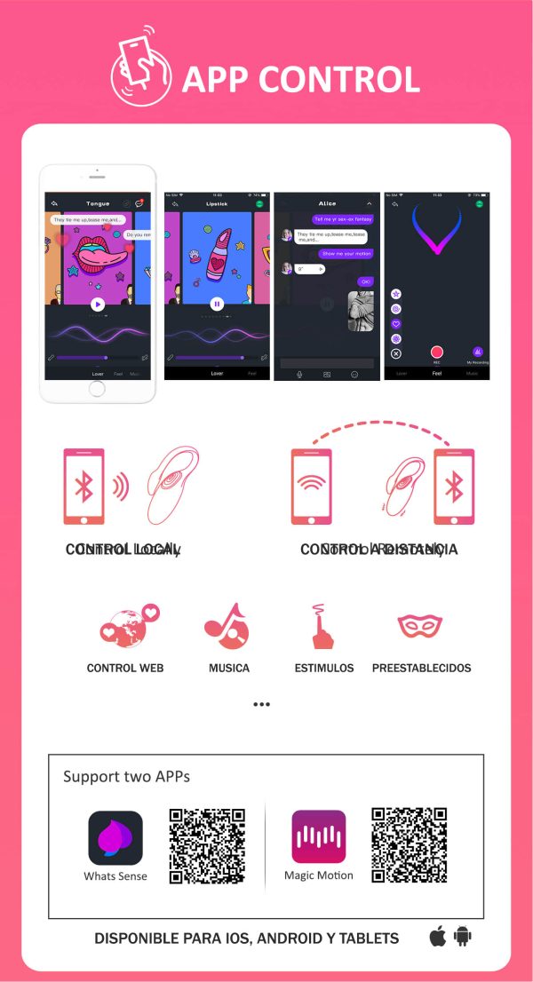 Magic Flamingo – Vibrador - Con App Gratis - MagicMotion - Juguetes y productos para todos los bolsillos. Envíos rápidos y discretos a todo Chile