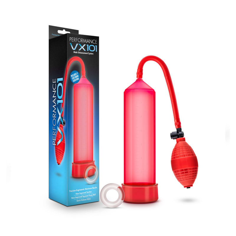 Bomba Al Vacio Male Vx101 Red - Blush - Amplia gama en Juguetes Eróticos - Envíos rápidos y discretos a todo Chile
