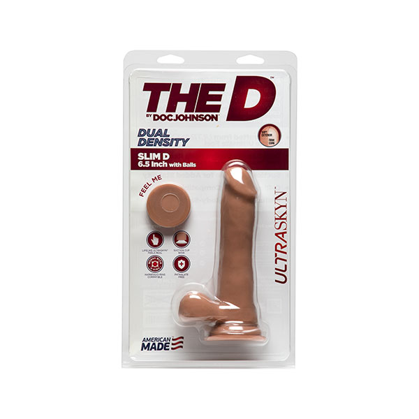 Dildo ULTRASKYN The D - Slim D - Tenemos variedad de juguetes y accesorios para adultos. - Sweetshopchile.cl