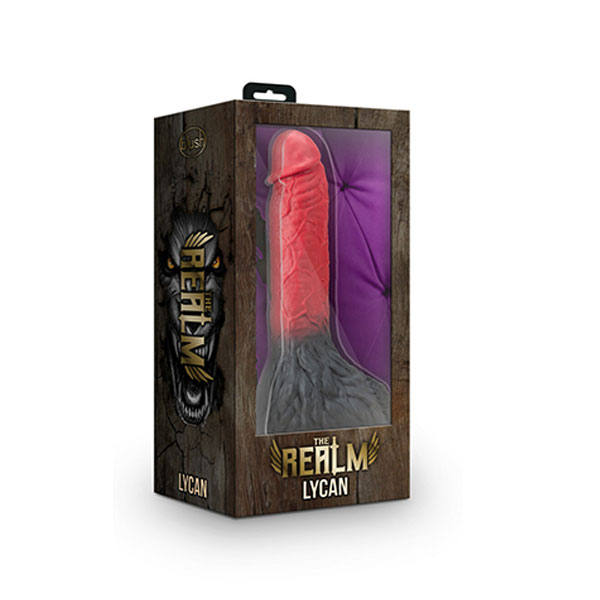 lycan sexshop dildo volcan the realm blush juguetes sexuales consolador vibradores blush