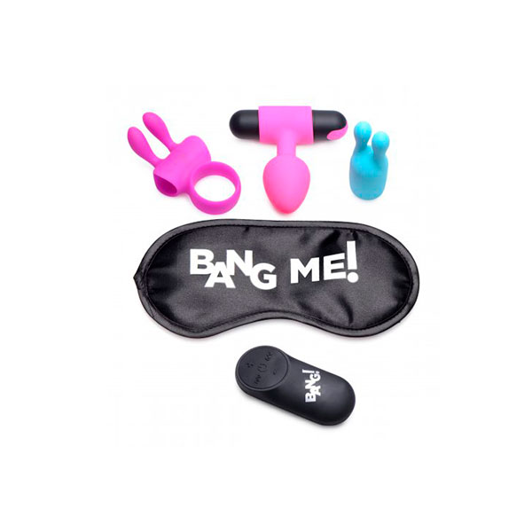 kit de regalo bang vibrador plug anillo bala bang! juguetes seuales sweetshopchile.cl