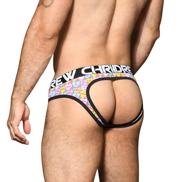 Candy Hearts Air Jock almost naked print lenceria sexy masculina sexshop sweetshopchile.cl