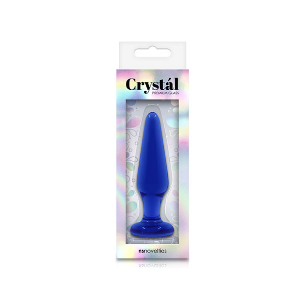 plug de cristal azul sex shop sweetshpchile.cl juguetes sexuales anales