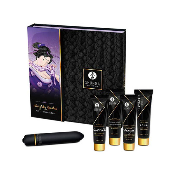 kit naughty geisha shunga sex shop sweetshopchile.cl estimulantes y vibrador